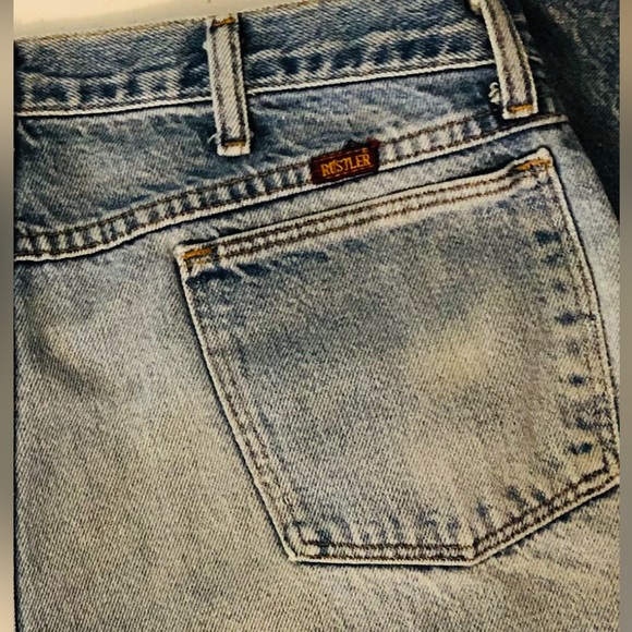 Vintage Rustler Distressed Jeans - Picture 4 of 8